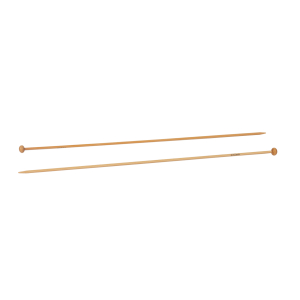 Aiguille à tricoter en bambou - 35 cm