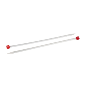 Aiguilles plastique tricot 35 cm