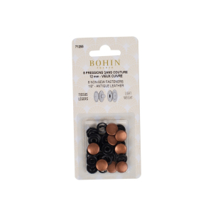 Recharge de boutons pression "métal" pour tissus légers sans couture