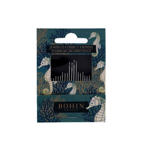 Darner needles book X 20 - "Marine collection" - Seahorse