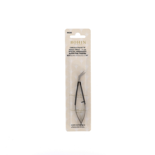 Ciseaux pincette - Angle droit ultra fin