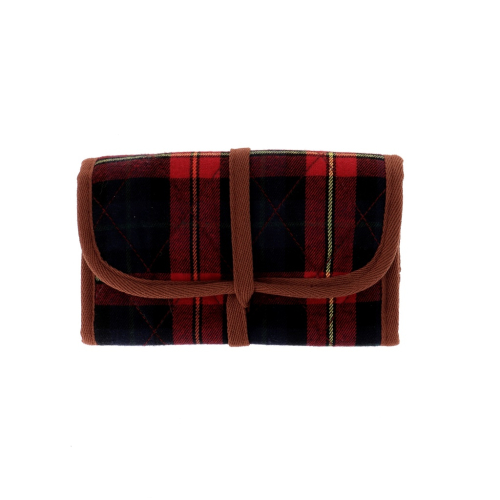 Trousse de couture motif tartan